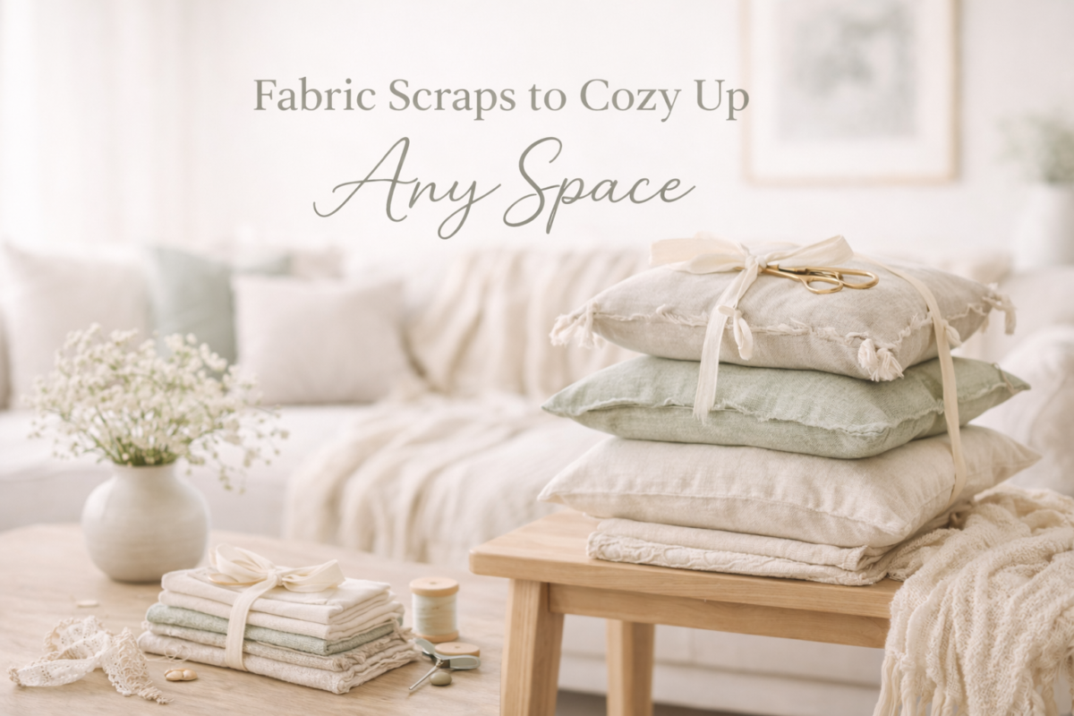 Fabric Scraps to Cozy Up Any Space