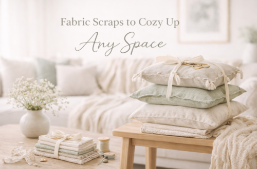 Fabric Scraps to Cozy Up Any Space