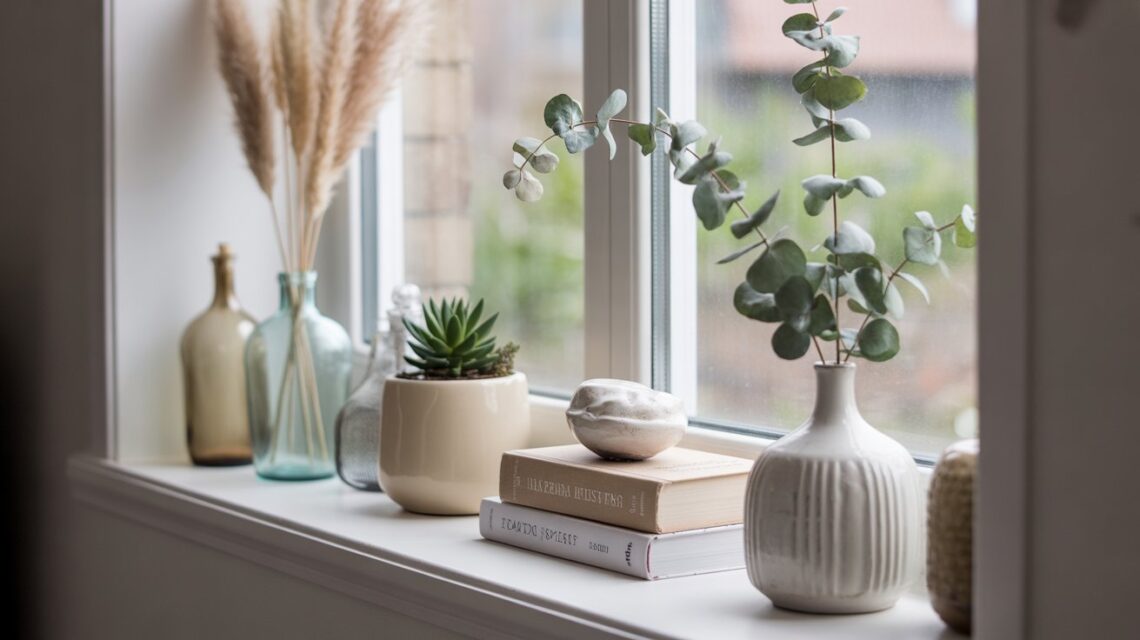 Fun Ways to Style a Plain Window Ledge with Everyday Things