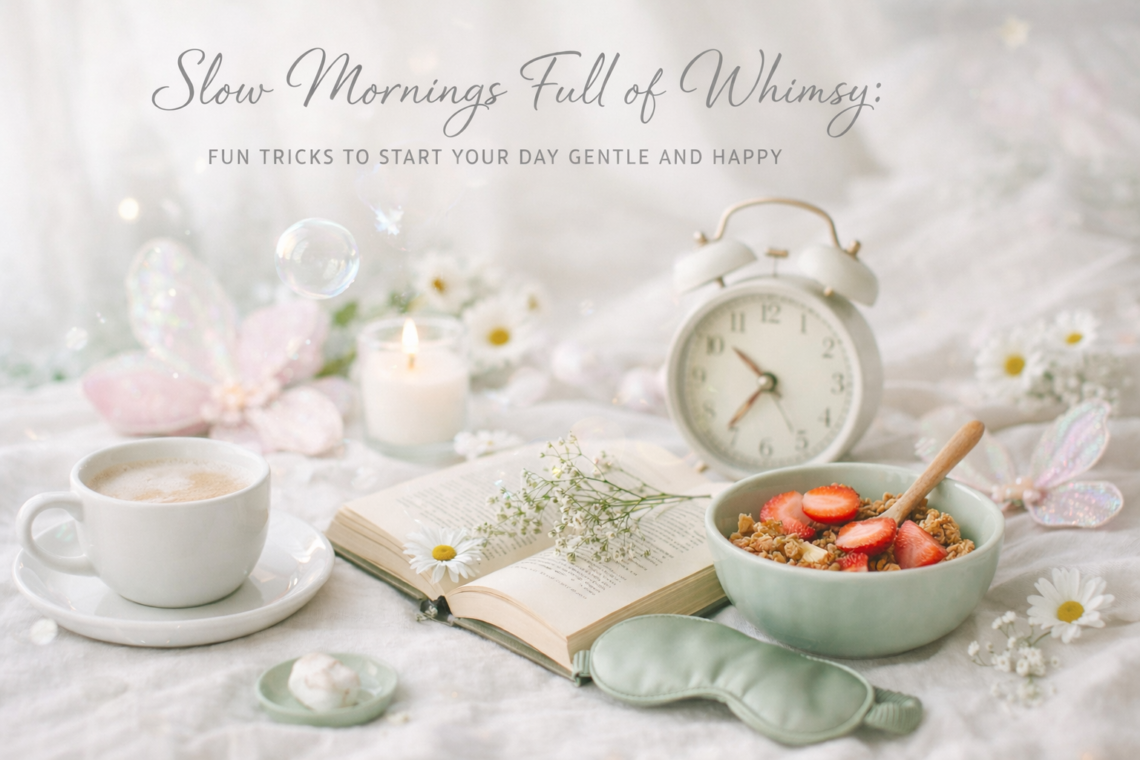 Slow Mornings Full of Whimsy Fun Tricks to Start Your Day Gentle and Happy