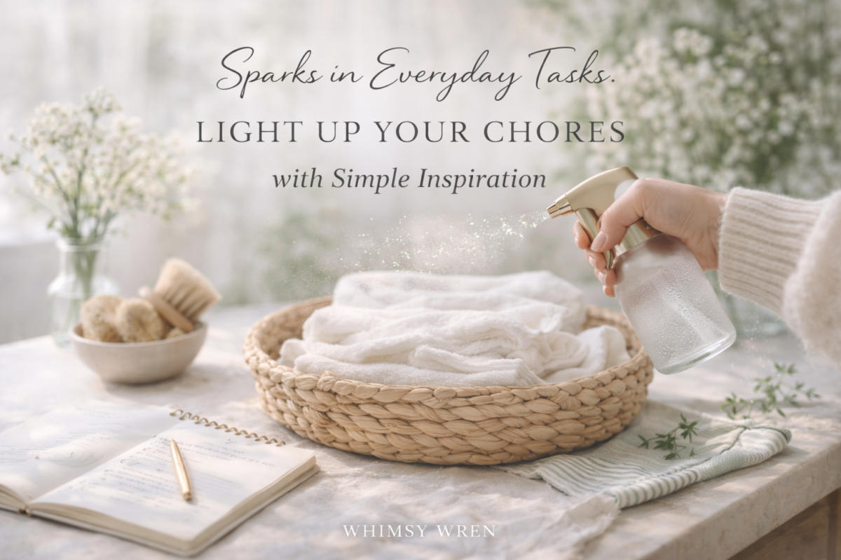 Sparks in Everyday Tasks Light Up Your Chores with Simple Inspiration