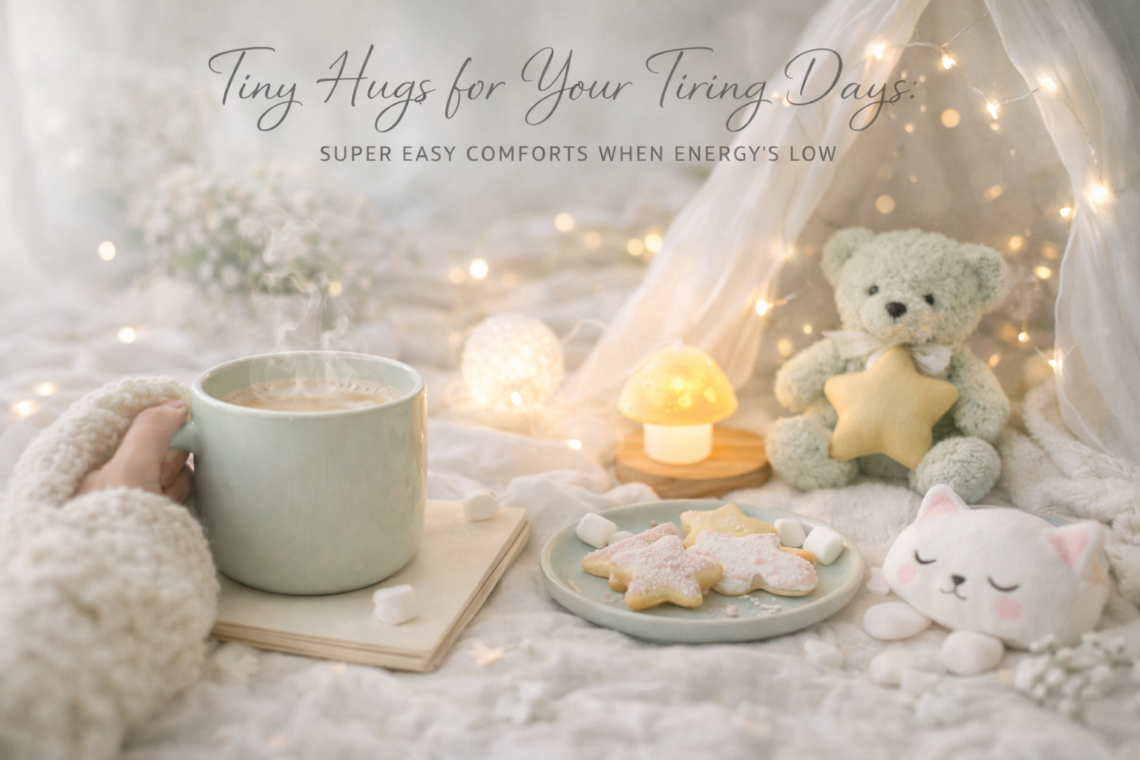 Tiny Hugs for Your Tiring Days Super Easy Comforts When Energys Low
