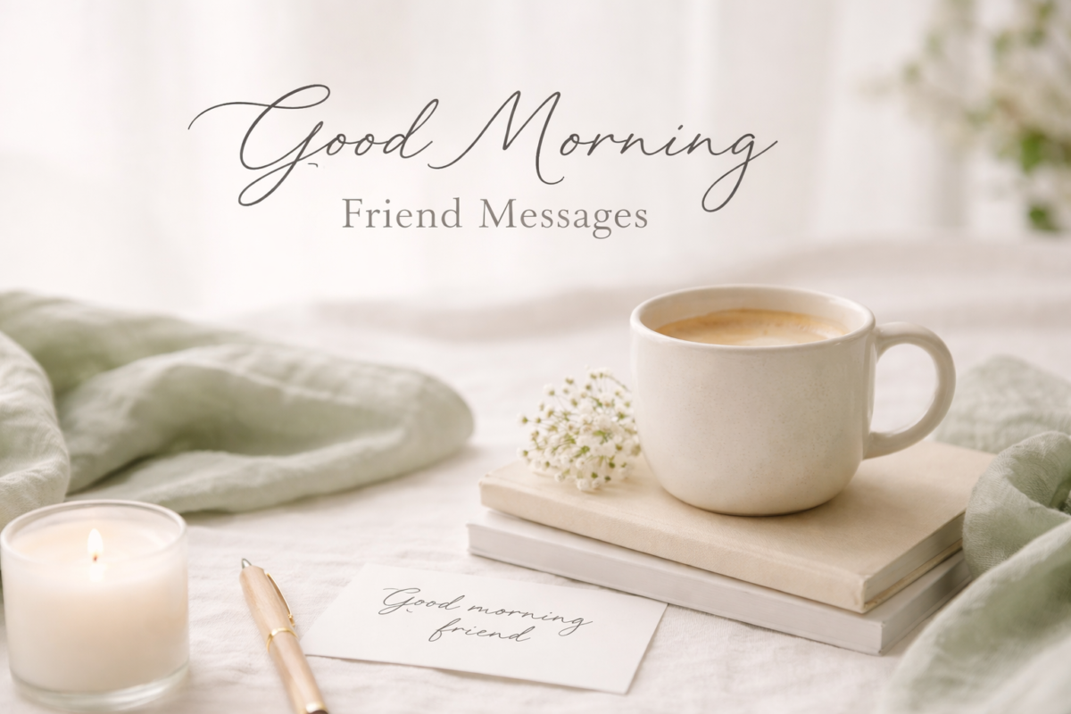 Good Morning Friend Messages